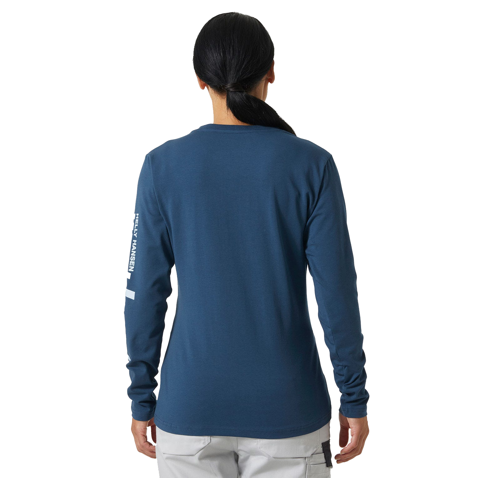 Classic Damen-Langarmpullover mit Logo
