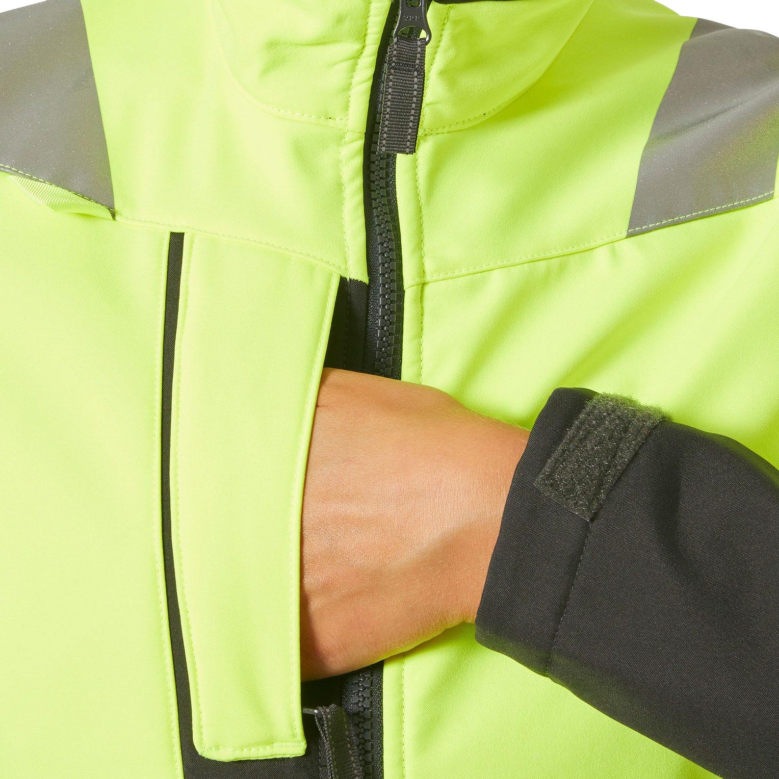 Luna Hi Vis Softshelljacke für Damen