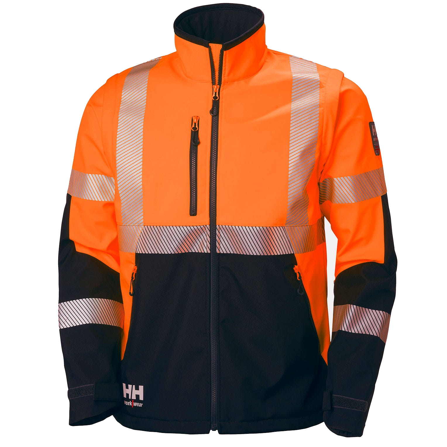 ICU Hi Vis Softshelljacke