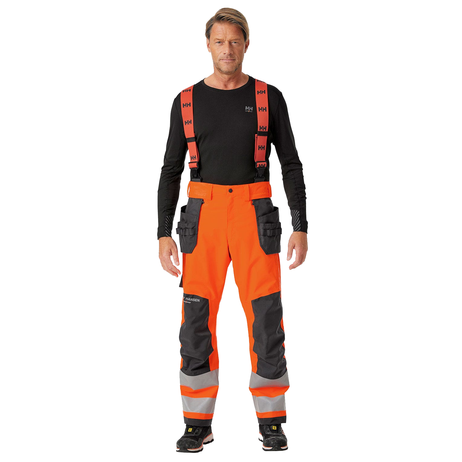 Alna 2.0 Hi Vis Wasserdichte Shell-Baulatzhose Klasse 2