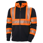 ICU Hi Vis Kapuzenpullover mit Reißverschluss