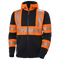 ICU Hi Vis Kapuzenpullover mit Reißverschluss