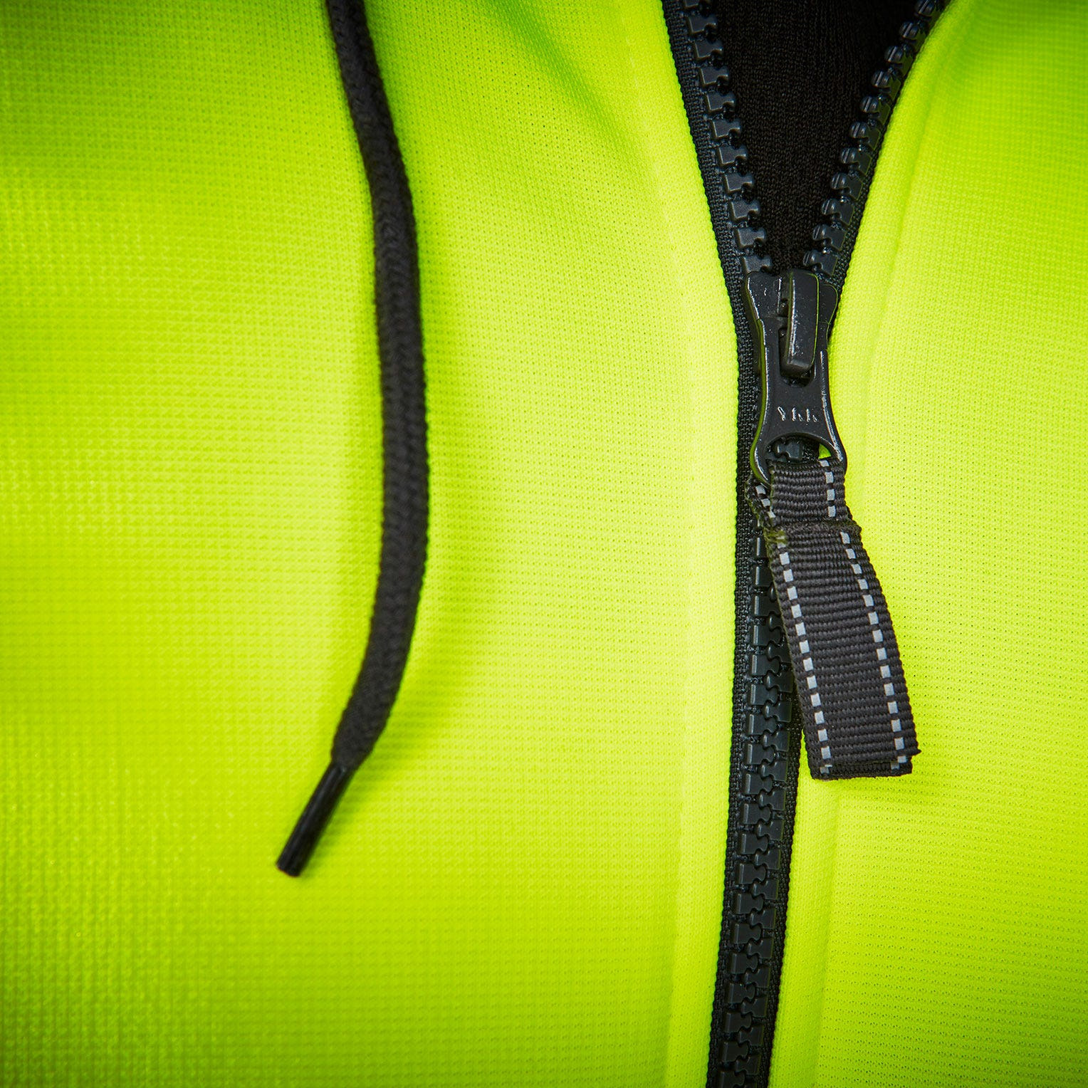 Addvis Hi Vis Kapuzenpullover mit Reißverschluss