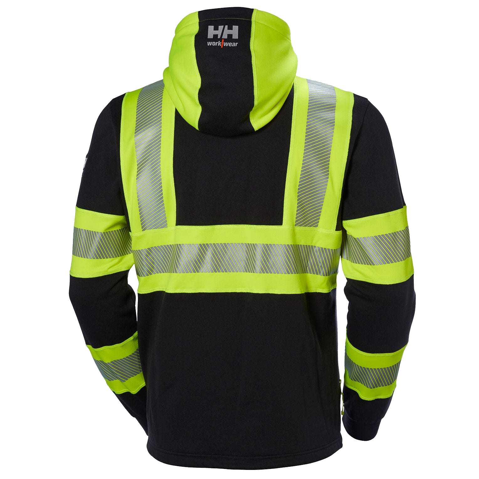 ICU Hi Vis Kapuzenpullover mit Reißverschluss