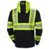 ICU Hi Vis Kapuzenpullover mit Reißverschluss