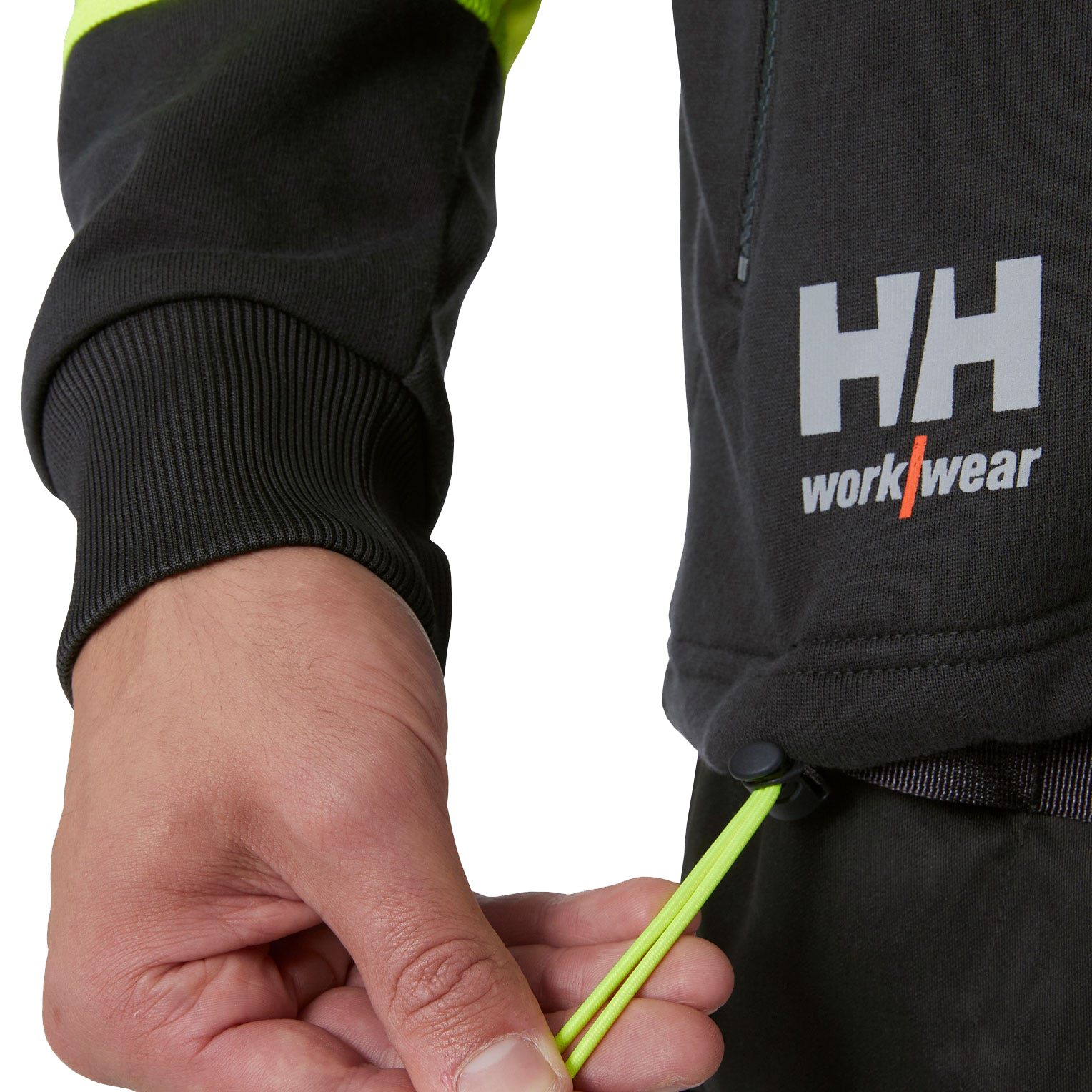 ICU Hi Vis Sweatshirt mit Reißverschluss