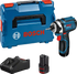 GDR 12V-105 Professional Akku-Drehschlagschrauber in L-BOXX 102 mit 2 x Li-Ion-Akku 2,0 Ah, Schnellladegerät