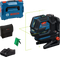 GCL 12V-50-22 CG Professional Kombilaser in L-BOXX 136 mit 1 Akku GBA 12V 2.0Ah, Laserzieltafel