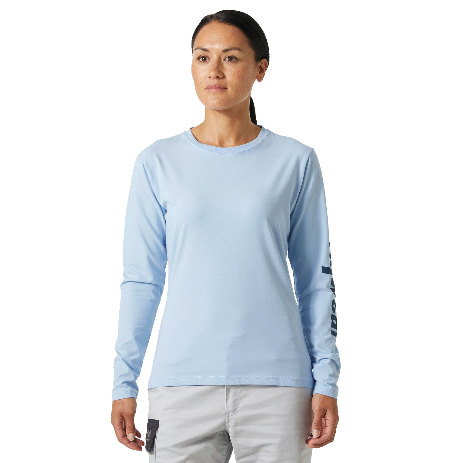 Classic Damen-Langarmpullover mit Logo