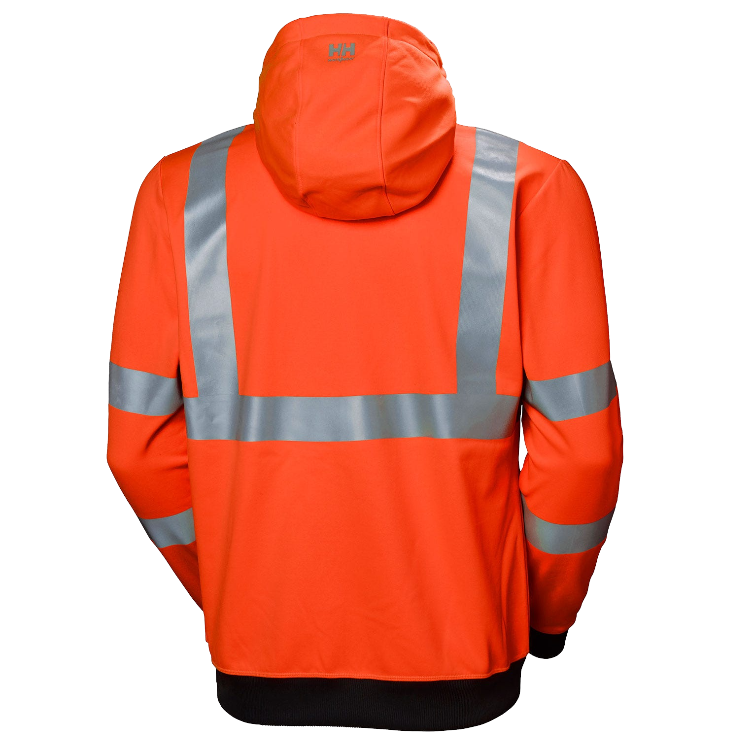 Addvis Hi Vis Kapuzenpullover mit Reißverschluss