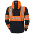 ICU Hi Vis Kapuzenpullover mit Reißverschluss
