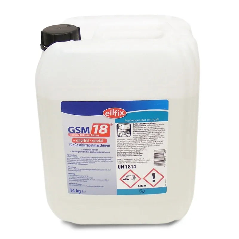Maschinenspülmittel flüssig MS 18 OC, 14 kg Kanister