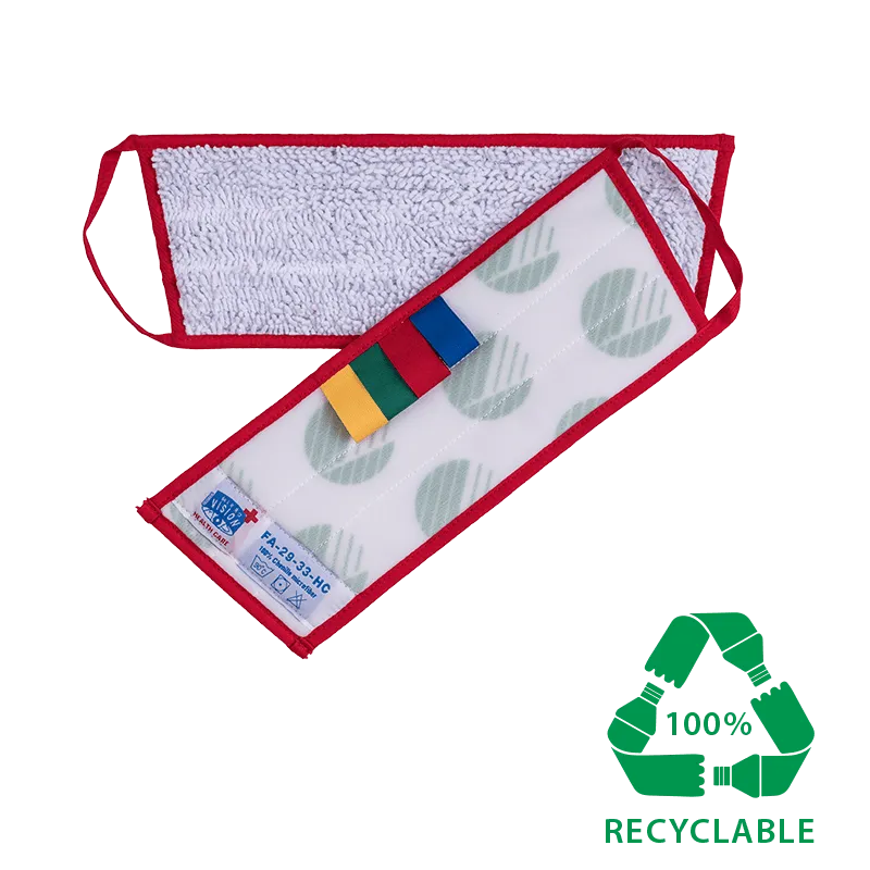 Mopp ReTex MikroVision HC, rot, 300 mm