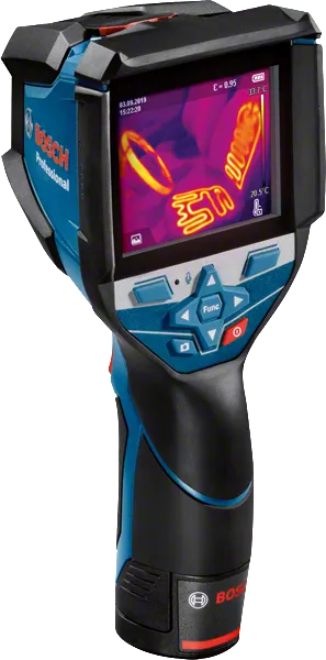 GTC 600 C Professional Wärmebildkamera in L-BOXX 136 mit 1 x Akku GBA 12V 2.0Ah, Schnellladegerät