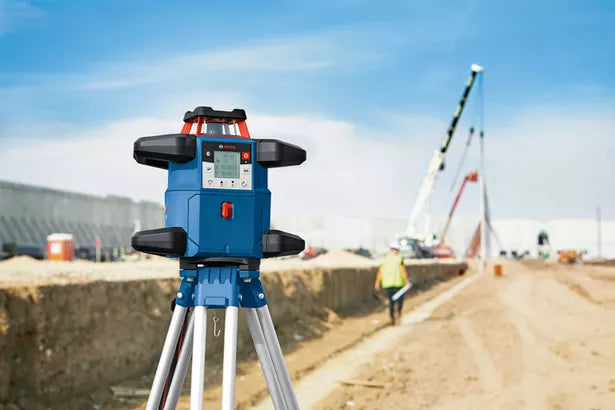 GRL 600 CHV Professional Rotationslaser in L-BOXX 374 mit 4 x Batterie (LR20), Laser-Empfänger LR 60 Professional (0 601 069 P00)