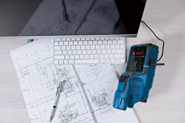 Wallscanner D-tect 200 C Professional Ortungsgerät mit 4 x Batterie (AA), Zubehör-Set