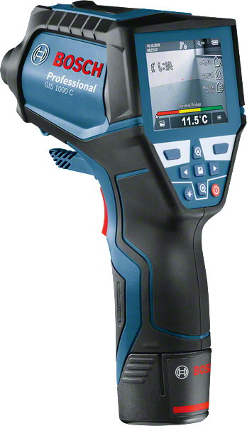 GIS 1000 C Professional Thermodetektor in L-BOXX 136 mit 1 x Akku GBA 12V 2.0Ah, Quickstart-Karte