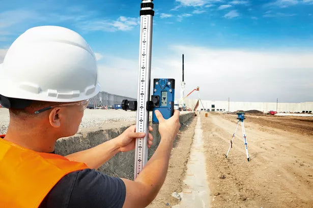 LR 65 G Professional Laser-Empfänger mit 2 x Batterie (AA)