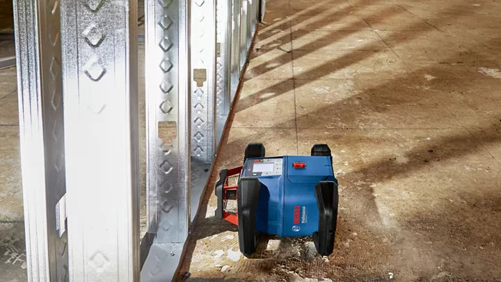 GRL 600 CHV Professional Rotationslaser im Handwerkerkoffer mit 1 x Li-Ion-Akku ProCORE18V 4.0Ah, Laser-Empfänger