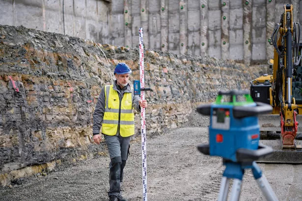 LR 65 G Professional Laser-Empfänger mit 2 x Batterie (AA)