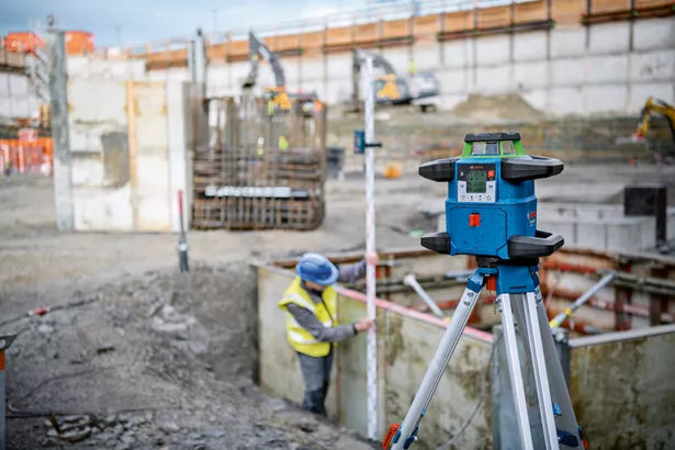 GRL 650 CHVG Professional Rotationslaser in L-BOXX 374 mit 4 x Batterie (LR20), Laser-Empfänger LR 65 G Professional (0 601 069 T00)