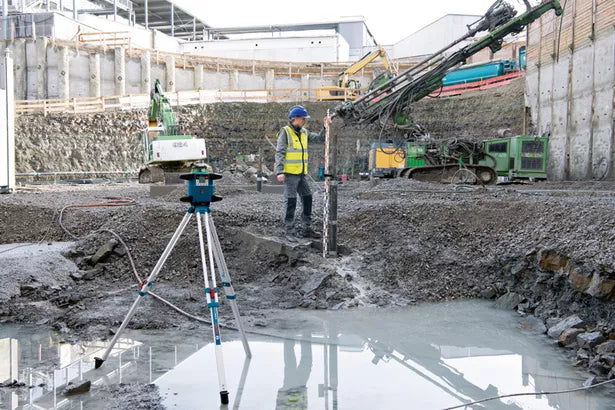 GRL 650 CHVG Professional Rotationslaser im Handwerkerkoffer mit 1 x Li-Ion-Akku ProCORE18V 4.0Ah, Laser-Empfänger