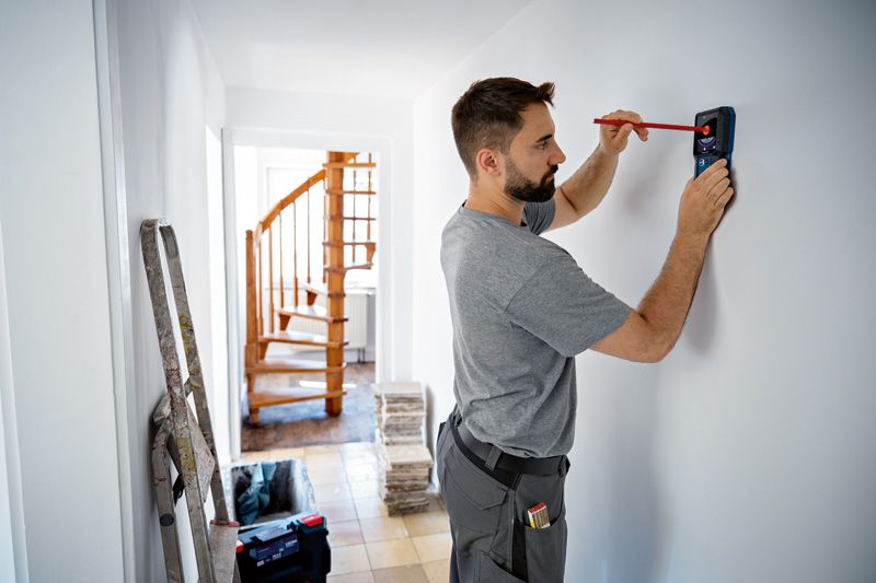 GMS 120-27 Professional Ortungsgerät mit 2 x Batterie (AA), Tasche