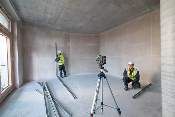 GLL 18V-120-33 CG Professional Linienlaser in L-BOXX 136 mit 1 x Li-Ion-Akku ProCORE18V 4.0Ah, Laser-Zieltafel