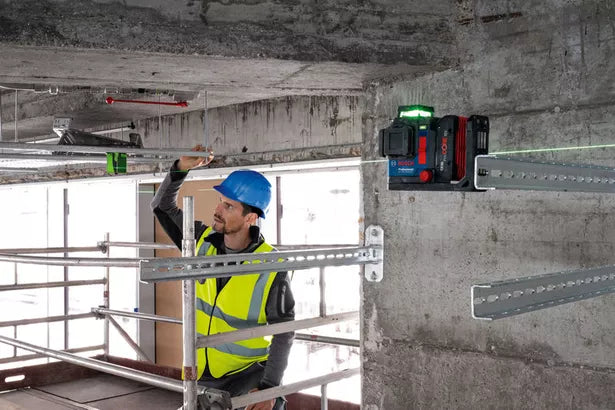 GLL 18V-120-33 CG Professional Linienlaser in L-BOXX 136 mit 1 x Li-Ion-Akku ProCORE18V 4.0Ah, Laser-Zieltafel