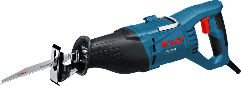 GSA 1100 E Professional Säbelsäge im Handwerkerkoffer mit Säbelsägeblatt