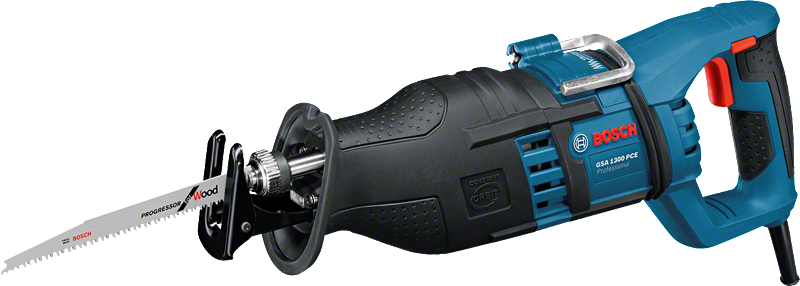 GSA 1300 PCE Professional Säbelsäge im Handwerkerkoffer mit Säbelsägeblatt