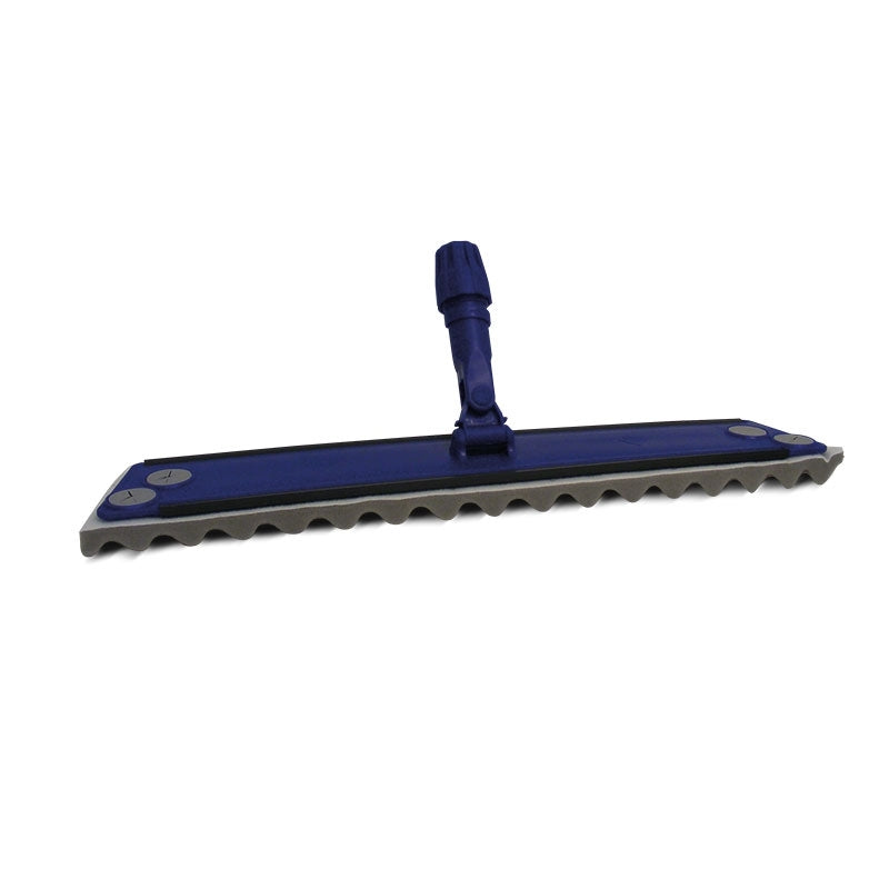 Padhalter mit Stielaufnehmer, blau, 240 x 97 mm