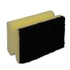 Padschwamm mit Griff, gelb/schwarz, 95 x 70 x 45 mm