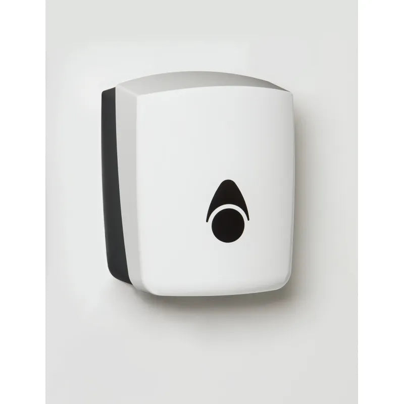 Rollenhandtuchspender Myriad, schwarz, bis 230 mm Rollenhöhe und maximalem Durchmesser von 205 mm