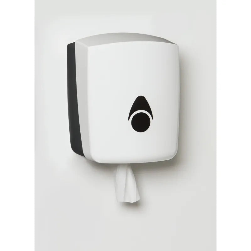 Rollenhandtuchspender Myriad, schwarz, bis 230 mm Rollenhöhe und maximalem Durchmesser von 205 mm