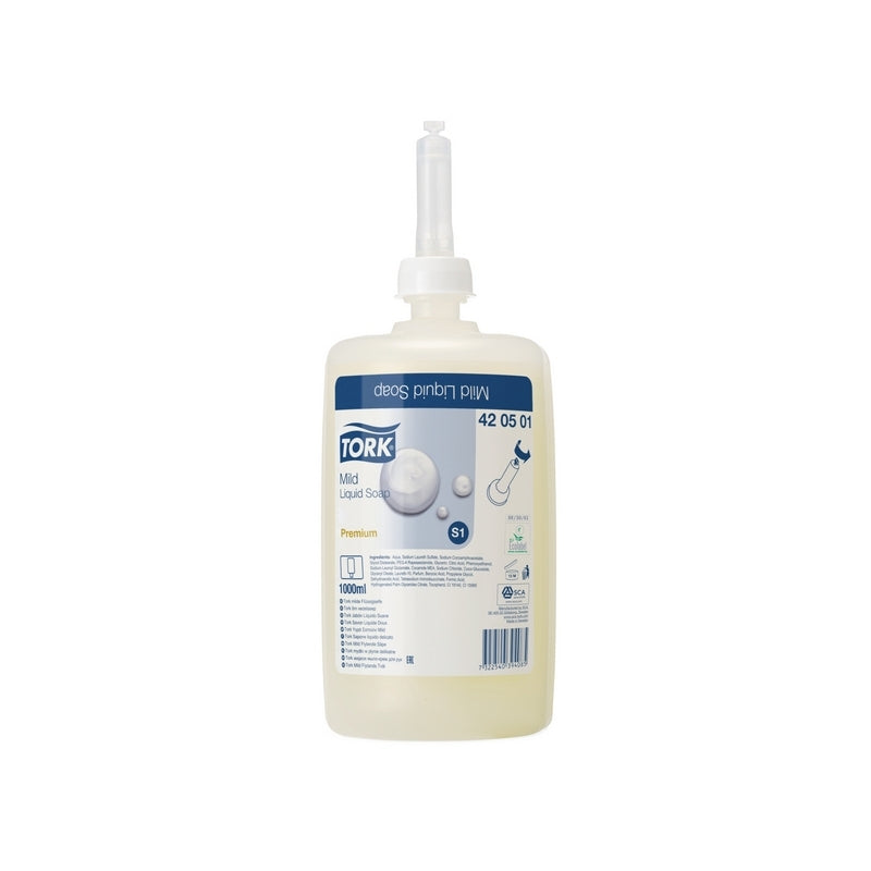 Seife Tork S1 Premium mild perlweiss, Flasche à 1000ml