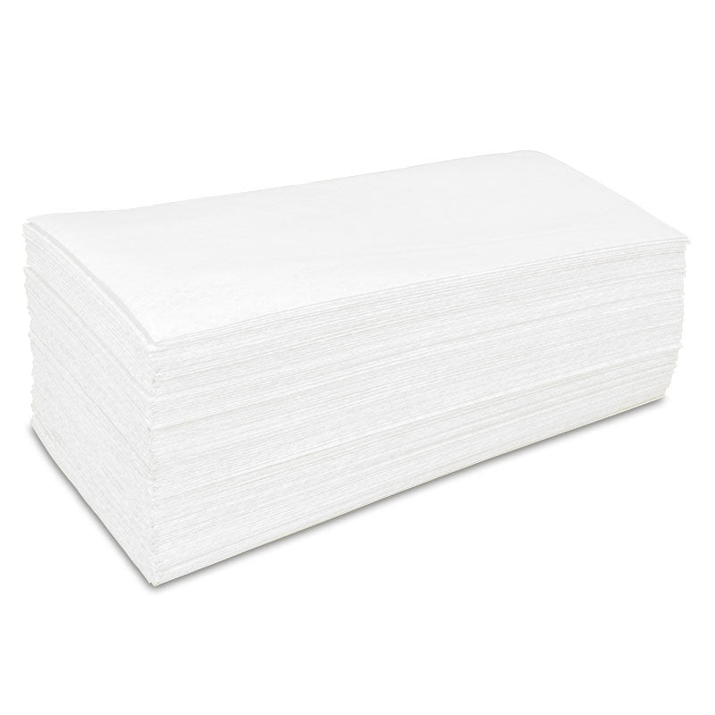 Staubbindetuch Viskose, imprägniert, weiss, 600 x 250 mm, 100 Tücher