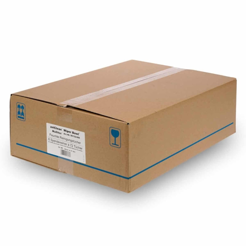 Wiper Bowl® Multitex®, 25 x 25 cm, 72 feuchte Tücher im Spendereimer