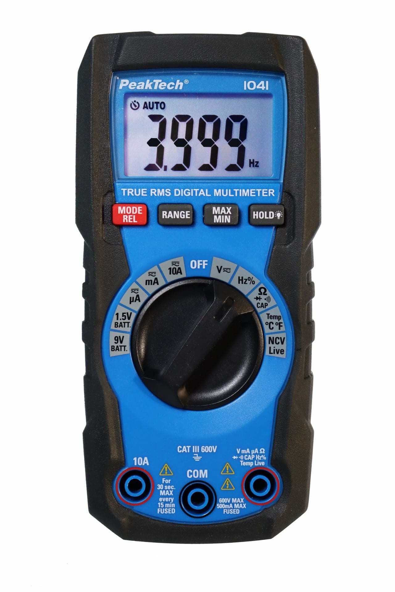 P 1041 - TrueRMS Digitalmultimeter 4000 Counts, Auto.Range - MELTEC GmbH