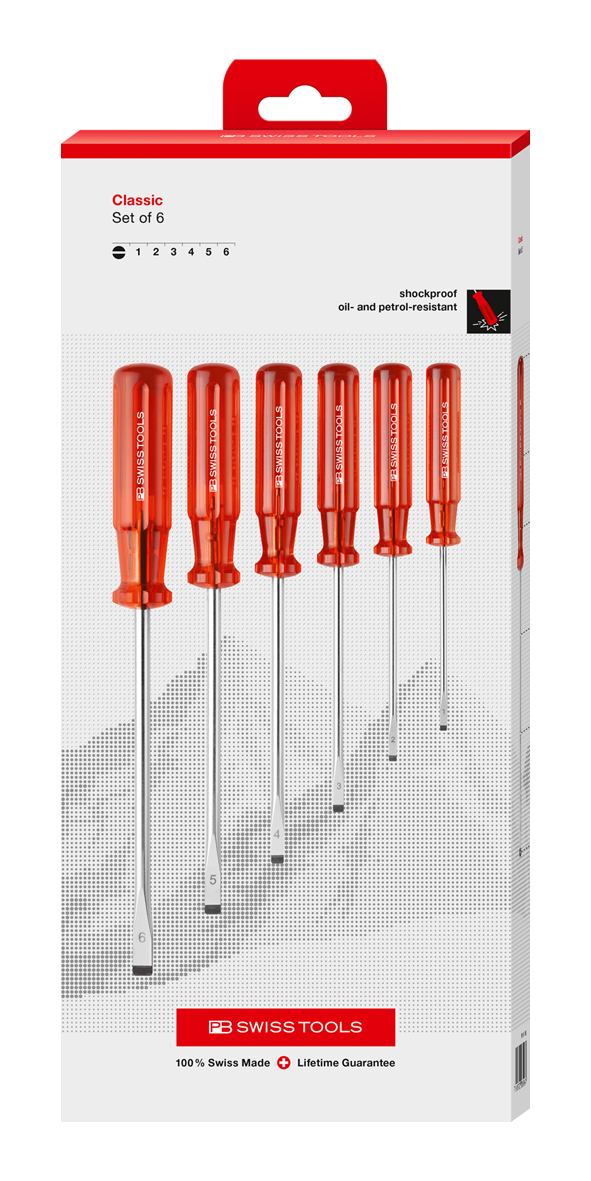 Schlitzschraubenzieher-Set PB 1510 CBB - MELTEC GmbH