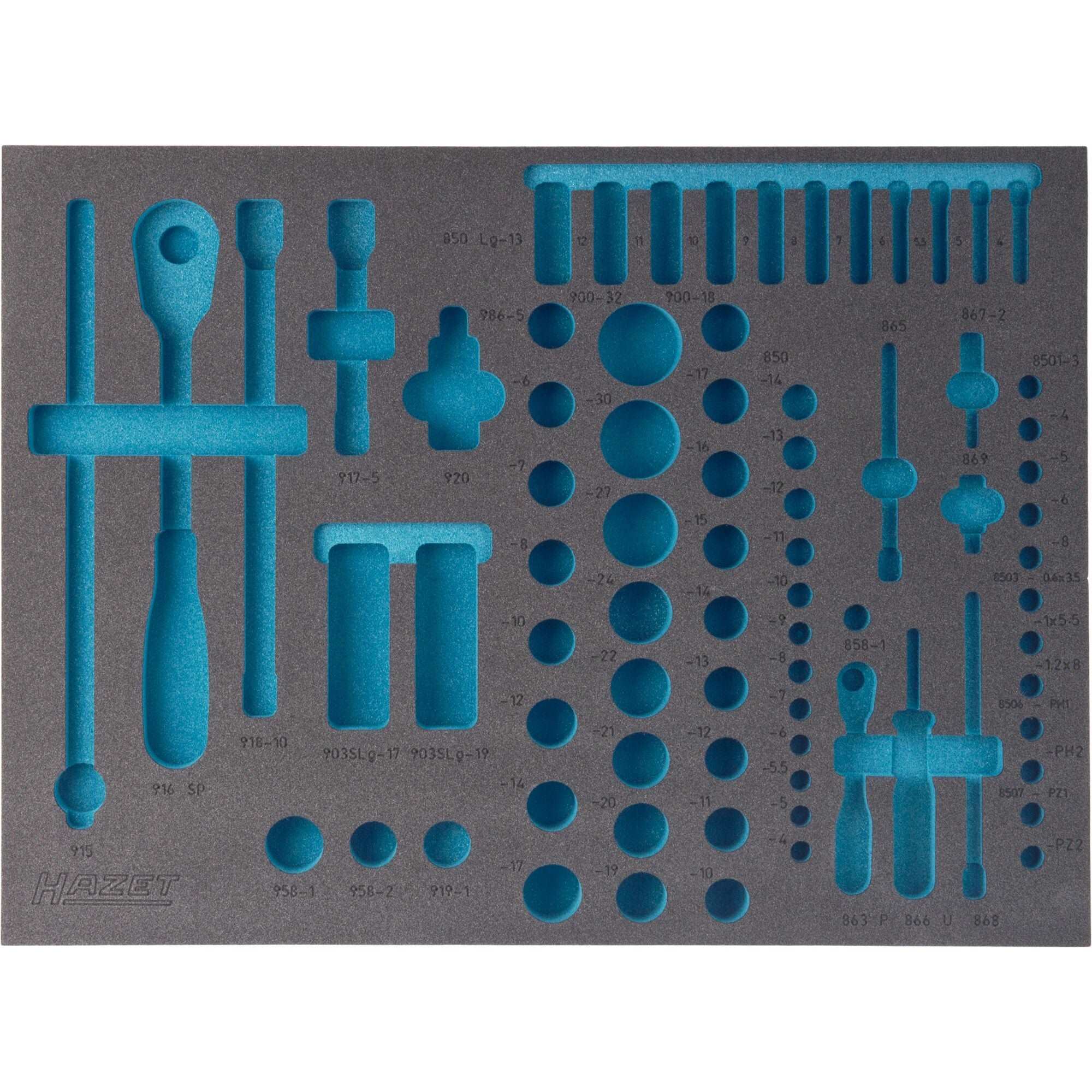 2-Komponenten Weichschaum-Einlage