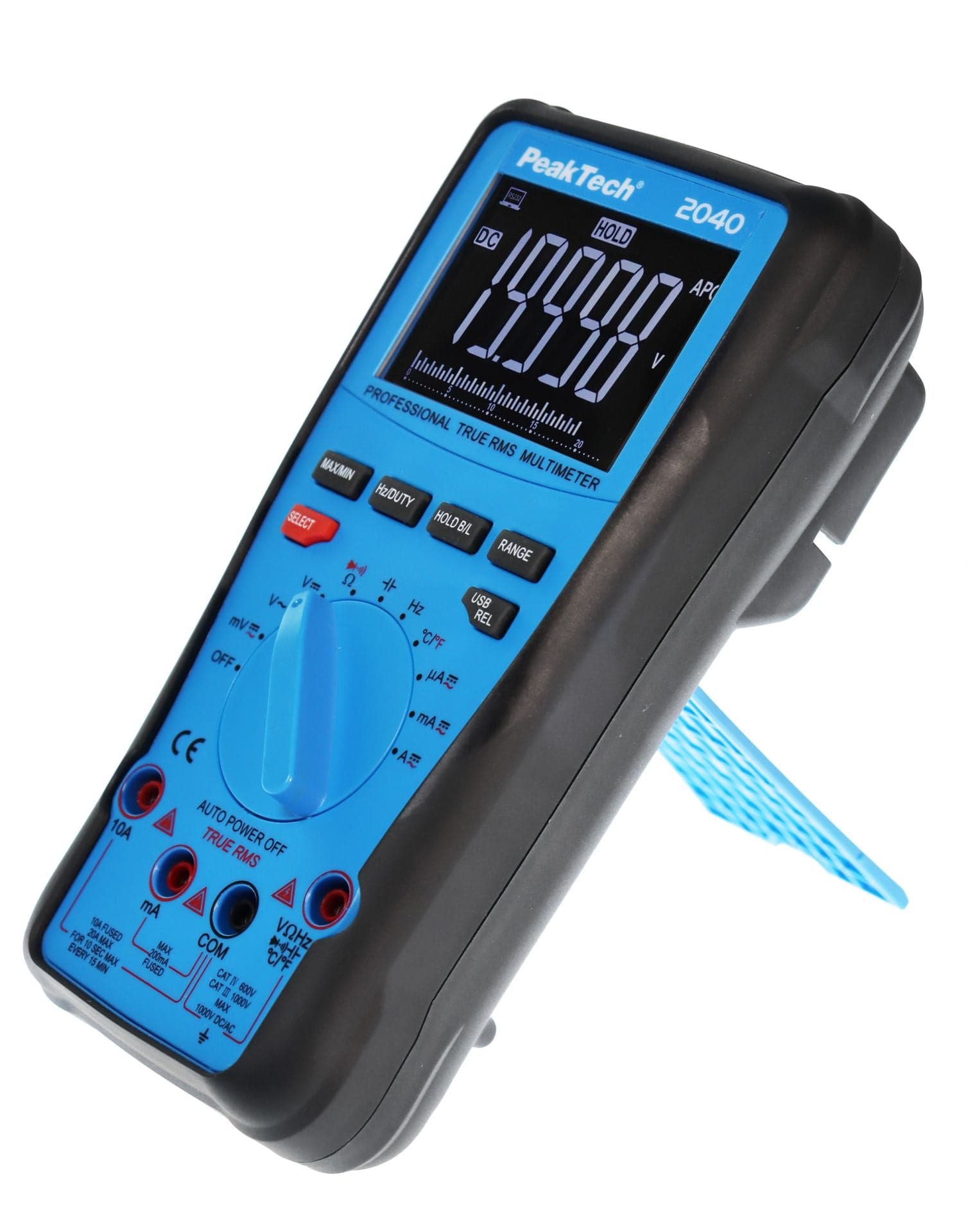 P 2040 - True RMS 1000 V Digitalmultimeter 20.000 Counts, USB - MELTEC GmbH