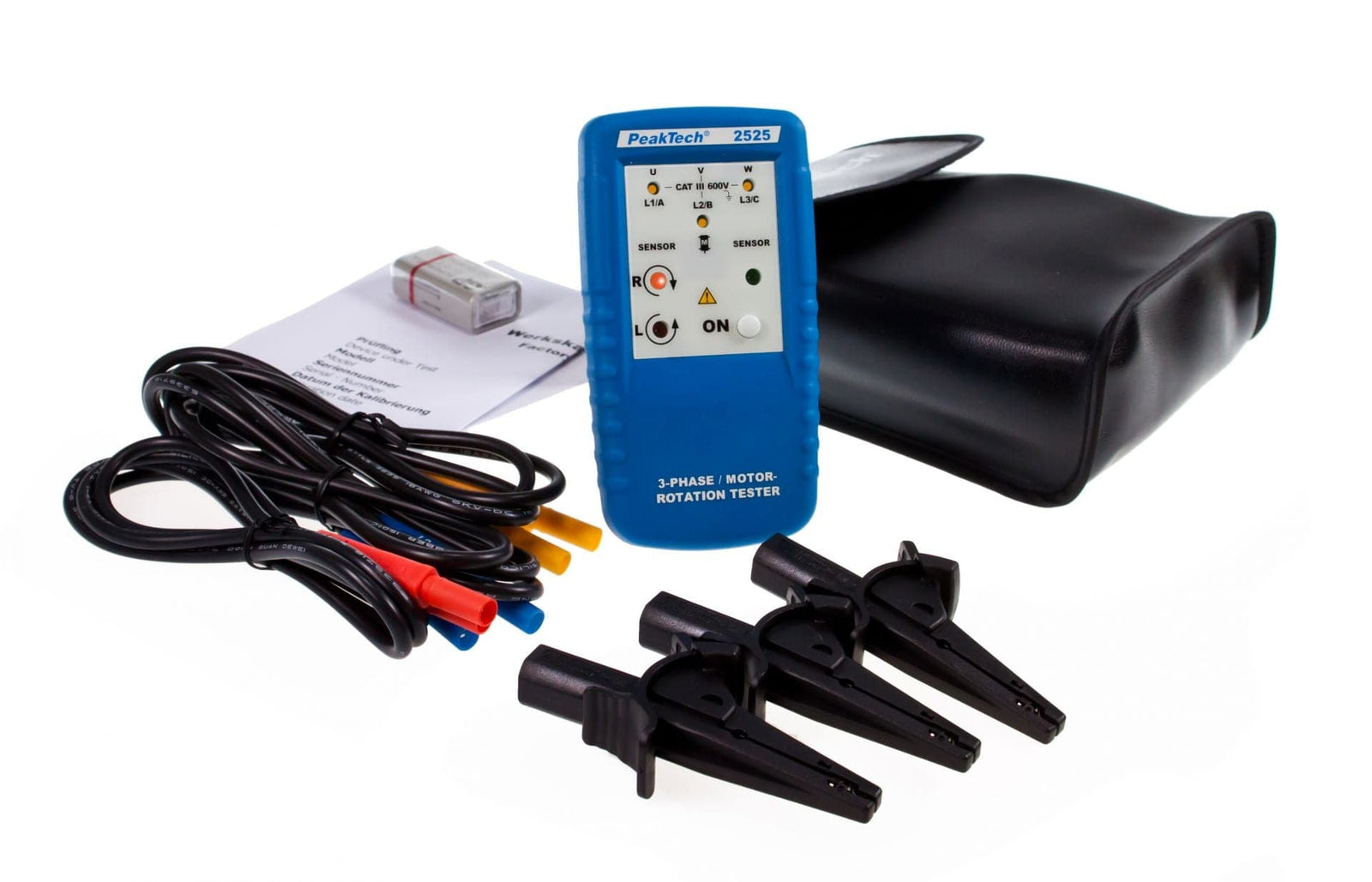 P 2525 - 3-Phasen Drehrichtungsanzeiger mit LED Anzeige - MELTEC GmbH