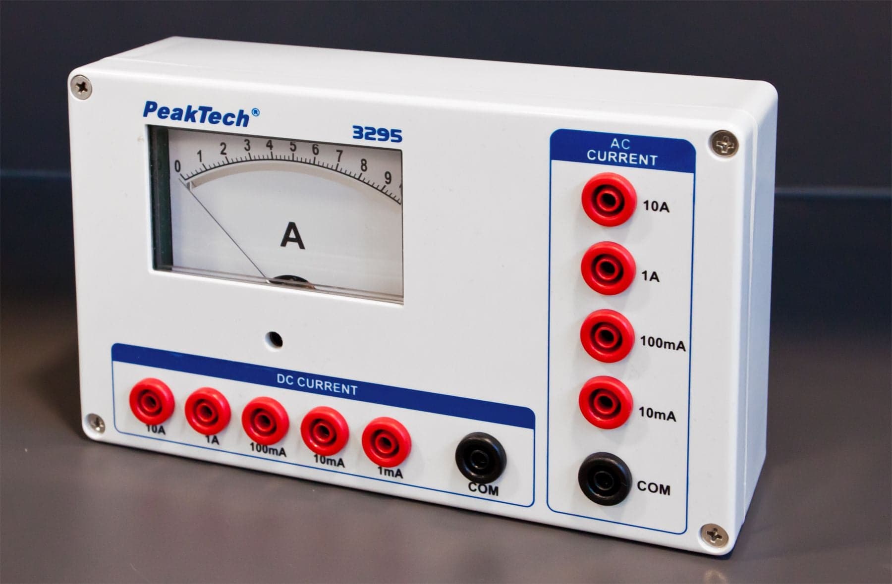 P 3295 - Analog Amperemeter ~ 10A AC/DC - MELTEC GmbH