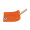 Schneeschaufel Alu - orange STAHLKANTE Gr. 1 - MELTEC GmbH