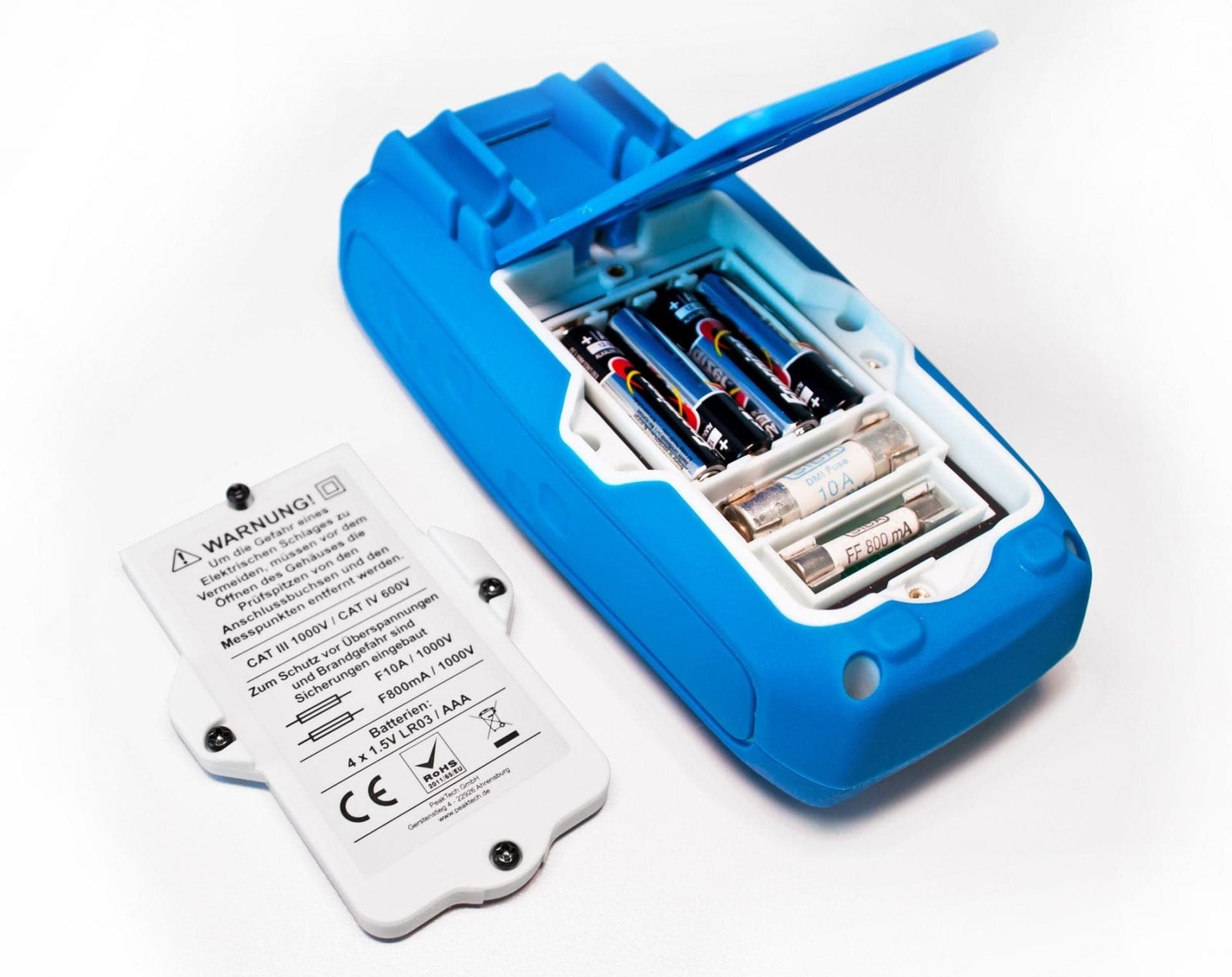 P 3443 - Digitalmultimeter ~ 6.000 Counts ~ mit Tastenbeleuchtung & IP67 - MELTEC GmbH