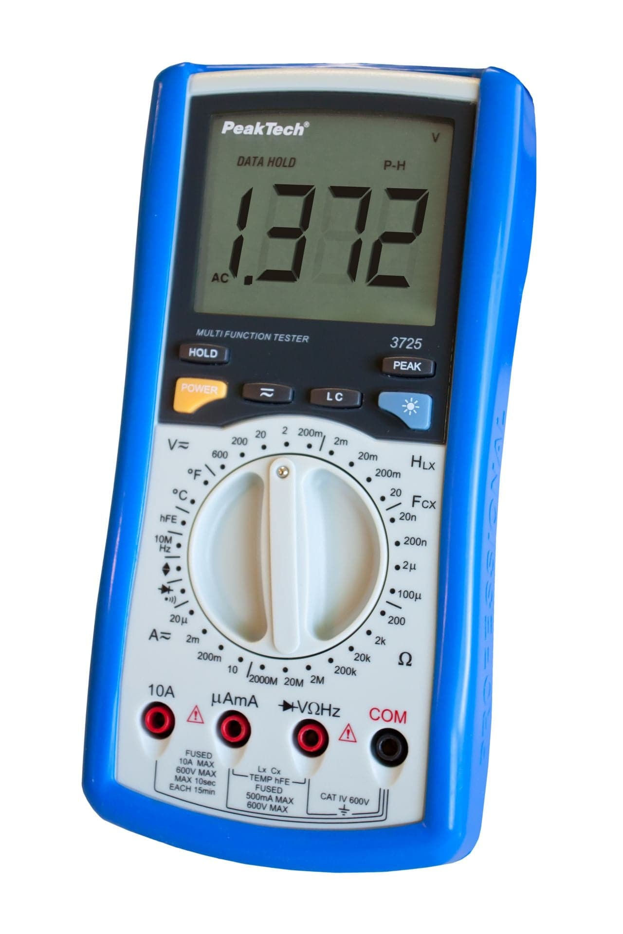 P 3725 - Digitalmultimeter ~ 2.000 Counts ~ mit LCR-Meter ~ 2000MOhm ~ 100µF ~ 20H - MELTEC GmbH