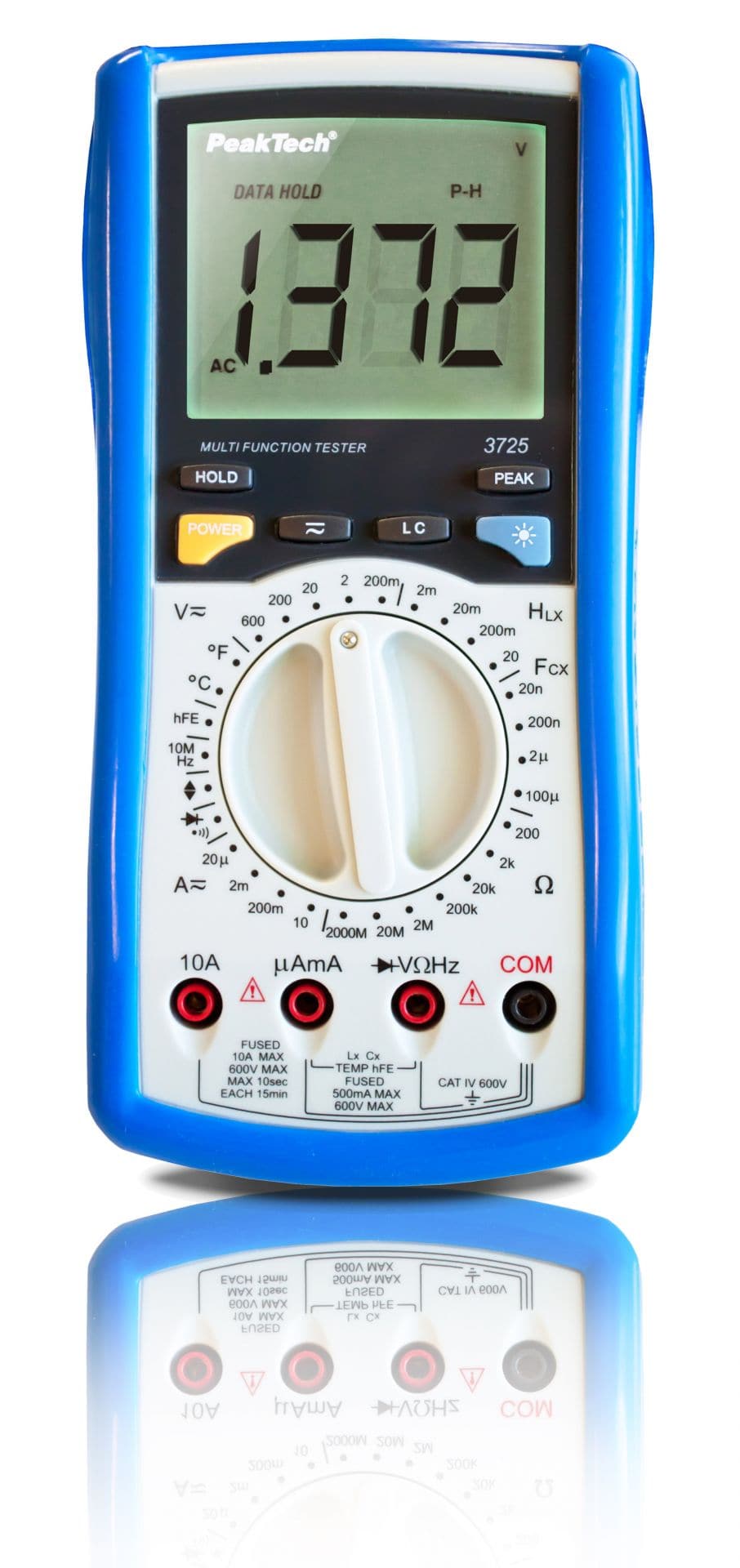 P 3725 - Digitalmultimeter ~ 2.000 Counts ~ mit LCR-Meter ~ 2000MOhm ~ 100µF ~ 20H - MELTEC GmbH