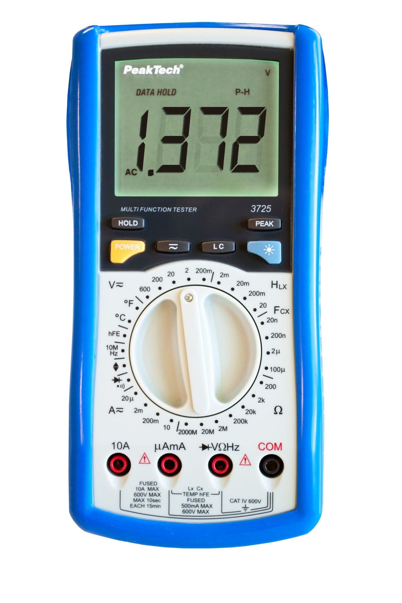 P 3725 - Digitalmultimeter ~ 2.000 Counts ~ mit LCR-Meter ~ 2000MOhm ~ 100µF ~ 20H - MELTEC GmbH