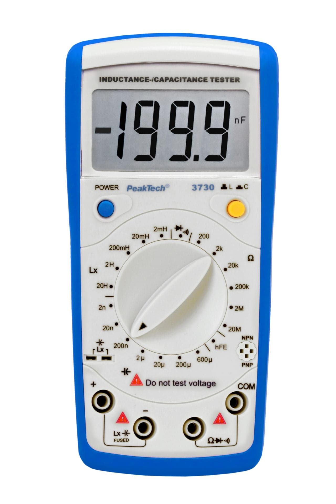 P 3730 - LCR-Meter ~ 2.000 Counts ~ 20MOhm ~ 200µF ~ 20H - MELTEC GmbH